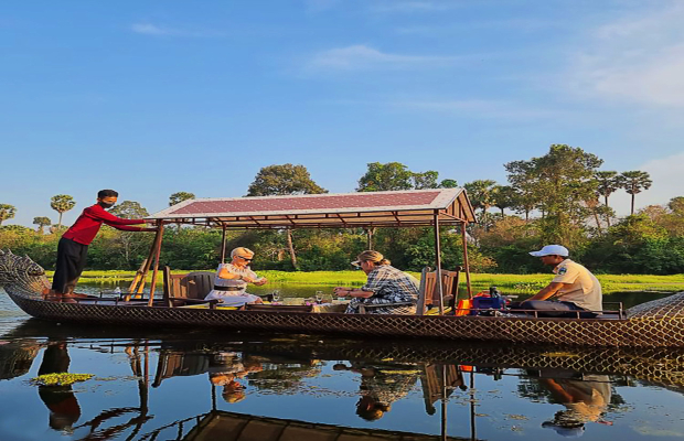 Angkor Bike tour & Gondola Sunset Boat